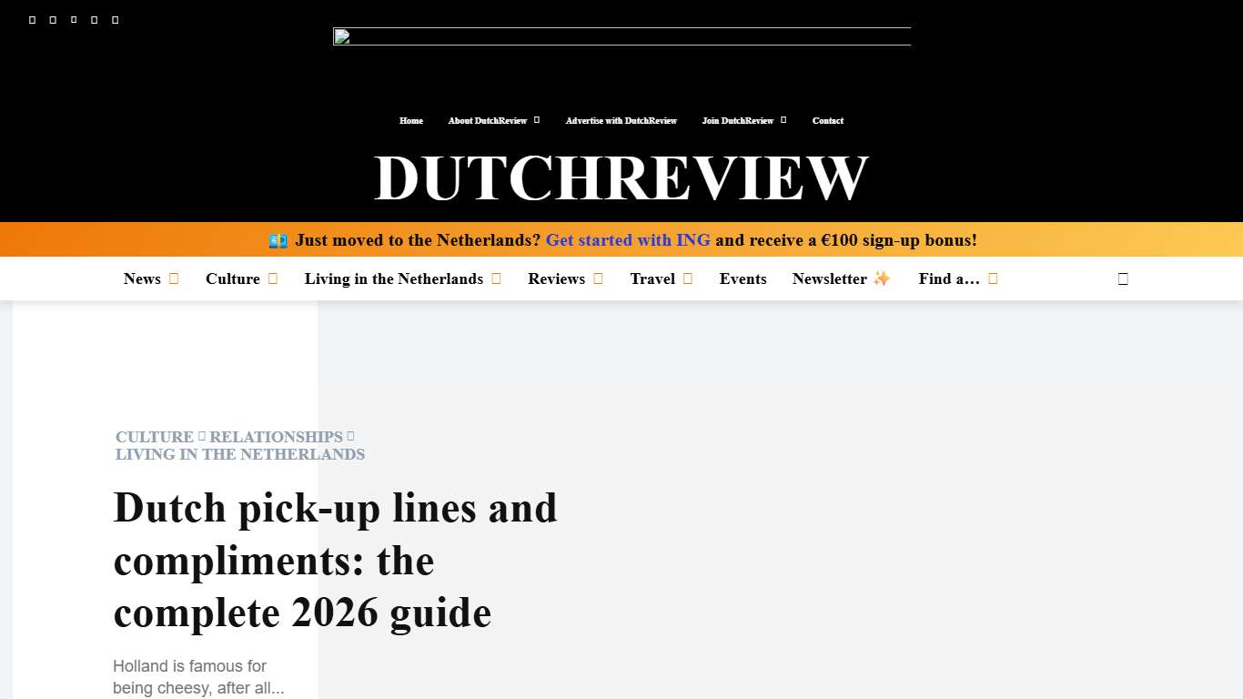 Dutch pick-up lines and compliments: the complete 2026 guide